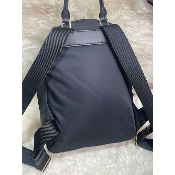 Tory Burch Black Nylon Full Size Back Pack - Picture 2 of 9